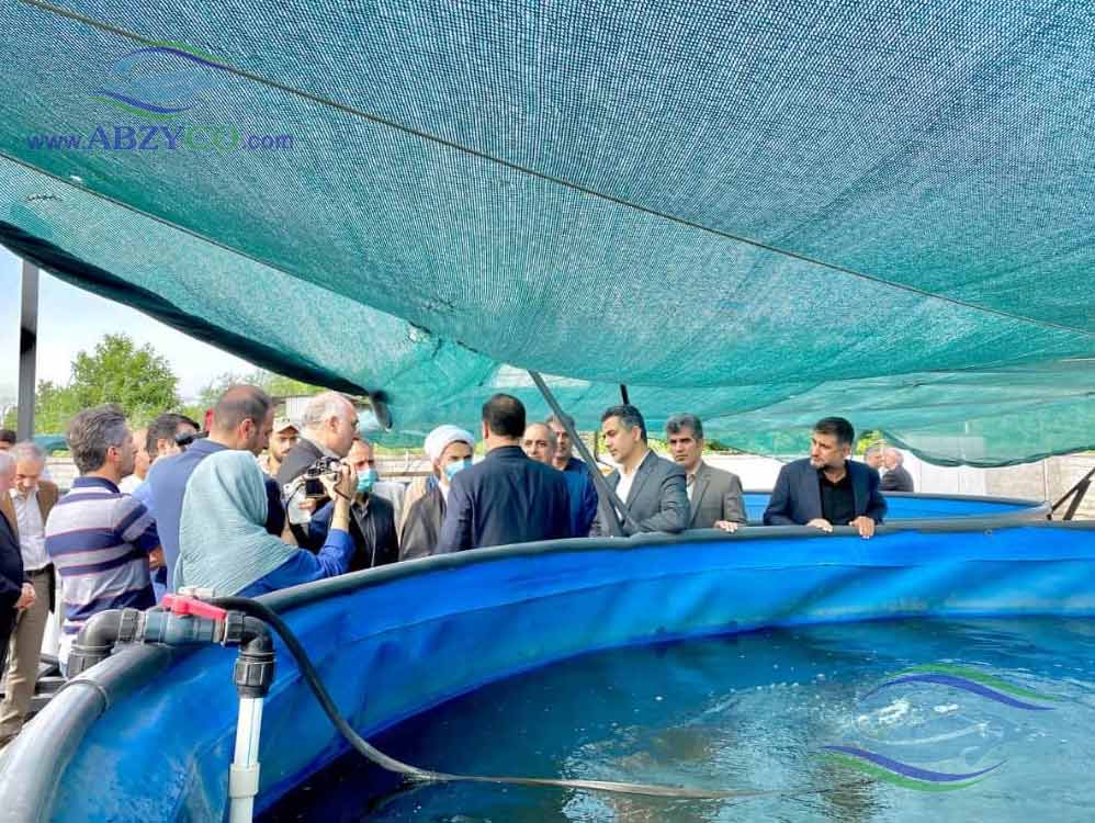 افتتاح یکی از بزرگترین مجموعه های پرورش ماهیان خاویاری کشور (شرکت خاویار بهپرور شمال)